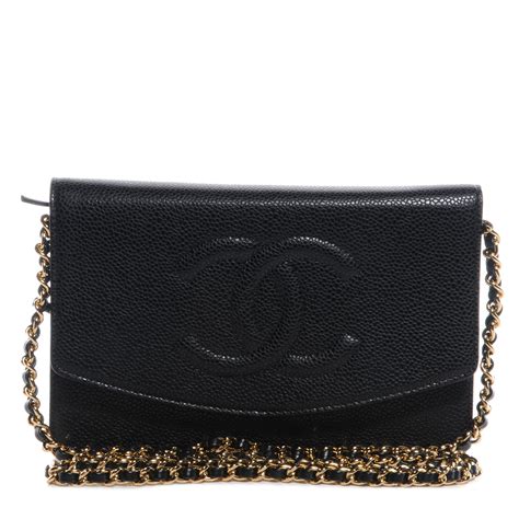 chanel wallet on chain black|Chanel timeless wallet on chain.